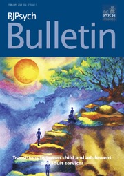 BJPsych Bulletin Volume 47 - Issue 1 -