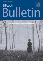 BJPsych Bulletin Volume 47 - Issue 5 -