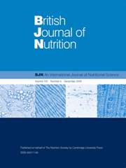 British Journal of Nutrition Volume 100 - Issue 6 -