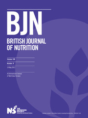 British Journal of Nutrition Volume 109 - Issue 9 -