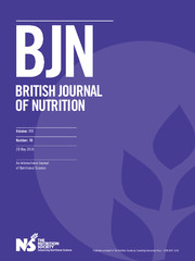 British Journal of Nutrition Volume 111 - Issue 10 -