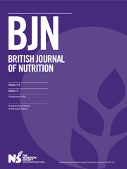 British Journal of Nutrition Volume 114 - Issue 6 -