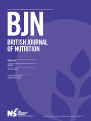 British Journal of Nutrition Volume 116 - Issue 8 -