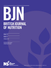 British Journal of Nutrition Volume 117 - Issue 6 -