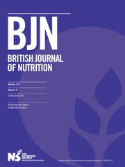 British Journal of Nutrition Volume 118 - Issue 9 -