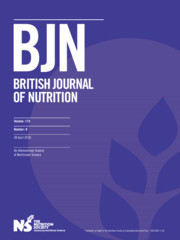 British Journal of Nutrition Volume 119 - Issue 8 -