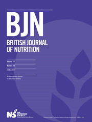 British Journal of Nutrition Volume 121 - Issue 10 -