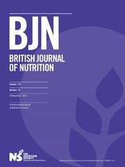 British Journal of Nutrition Volume 122 - Issue 10 -