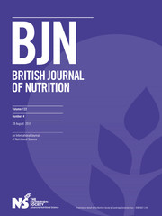 British Journal of Nutrition Volume 122 - Issue 4 -