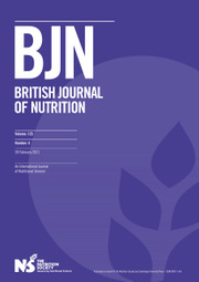 British Journal of Nutrition Volume 125 - Issue 4 -