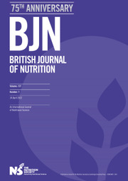 British Journal of Nutrition Volume 127 - Issue 7 -