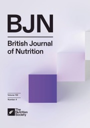 British Journal of Nutrition Volume 132 - Issue 4 -