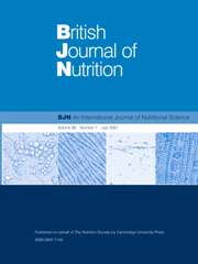 British Journal of Nutrition Volume 98 - Issue 1 -