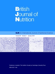 British Journal of Nutrition Volume 99 - Issue 1 -