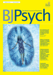 The British Journal of Psychiatry Volume 212 - Issue 3 -