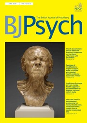 The British Journal of Psychiatry Volume 216 - Issue 6 -