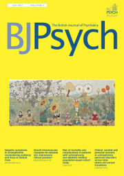 The British Journal of Psychiatry Volume 219 - Issue 1 -