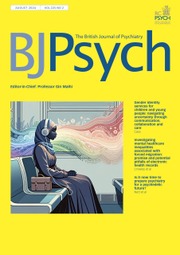 The British Journal of Psychiatry Volume 225 - Issue 2 -