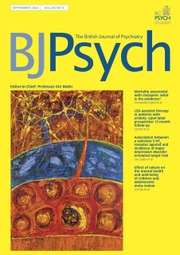 The British Journal of Psychiatry Volume 225 - Issue 3 -