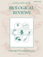 Biological Reviews Volume 81 - Issue 2 -