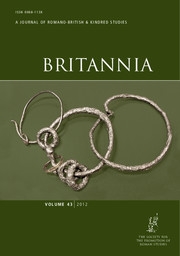 Britannia Volume 43 - Issue  -