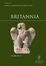 Britannia Volume 48 - Issue  -