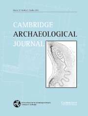 Cambridge Archaeological Journal Volume 13 - Issue 2 -