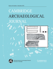 Cambridge Archaeological Journal Volume 28 - Issue 4 -