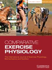 Comparative Exercise Physiology Volume 5 - Issue 1 -