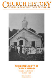 Church History Volume 89 - Issue 1 -