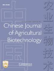 Chinese Journal of Agricultural Biotechnology Volume 4 - Issue 3 -