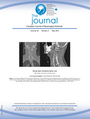 Canadian Journal of Neurological Sciences Volume 42 - Issue 3 -