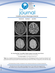 Canadian Journal of Neurological Sciences Volume 42 - Issue 4 -