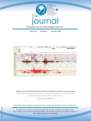 Canadian Journal of Neurological Sciences Volume 47 - Issue 1 -