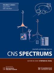 CNS Spectrums Volume 21 - Special Issue4 -  Nosology in DSM5 vs. ICD