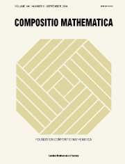 Compositio Mathematica Volume 140 - Issue 5 -