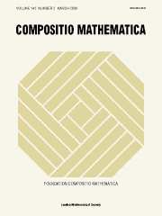 Compositio Mathematica Volume 142 - Issue 2 -