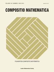 Compositio Mathematica Volume 146 - Issue 3 -