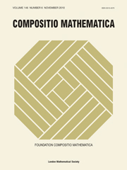 Compositio Mathematica Volume 146 - Issue 6 -