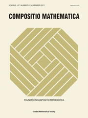 Compositio Mathematica Volume 147 - Issue 6 -