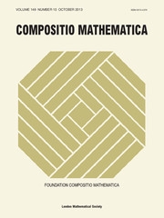 Compositio Mathematica Volume 149 - Issue 10 -