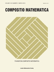 Compositio Mathematica Volume 149 - Issue 3 -