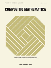 Compositio Mathematica Volume 149 - Issue 6 -