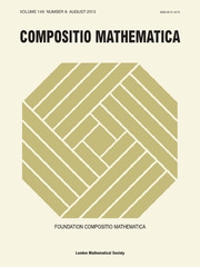 Compositio Mathematica Volume 149 - Issue 8 -