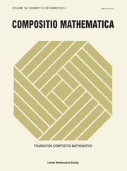 Compositio Mathematica Volume 150 - Issue 12 -