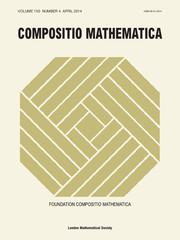 Compositio Mathematica Volume 150 - Issue 4 -