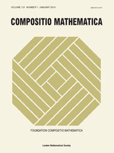 Compositio Mathematica Volume 151 - Issue 1 -