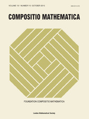 Compositio Mathematica Volume 151 - Issue 10 -