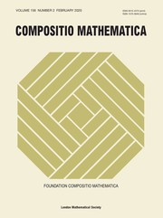 Compositio Mathematica Volume 156 - Issue 2 -