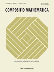 Compositio Mathematica Volume 156 - Issue 8 -